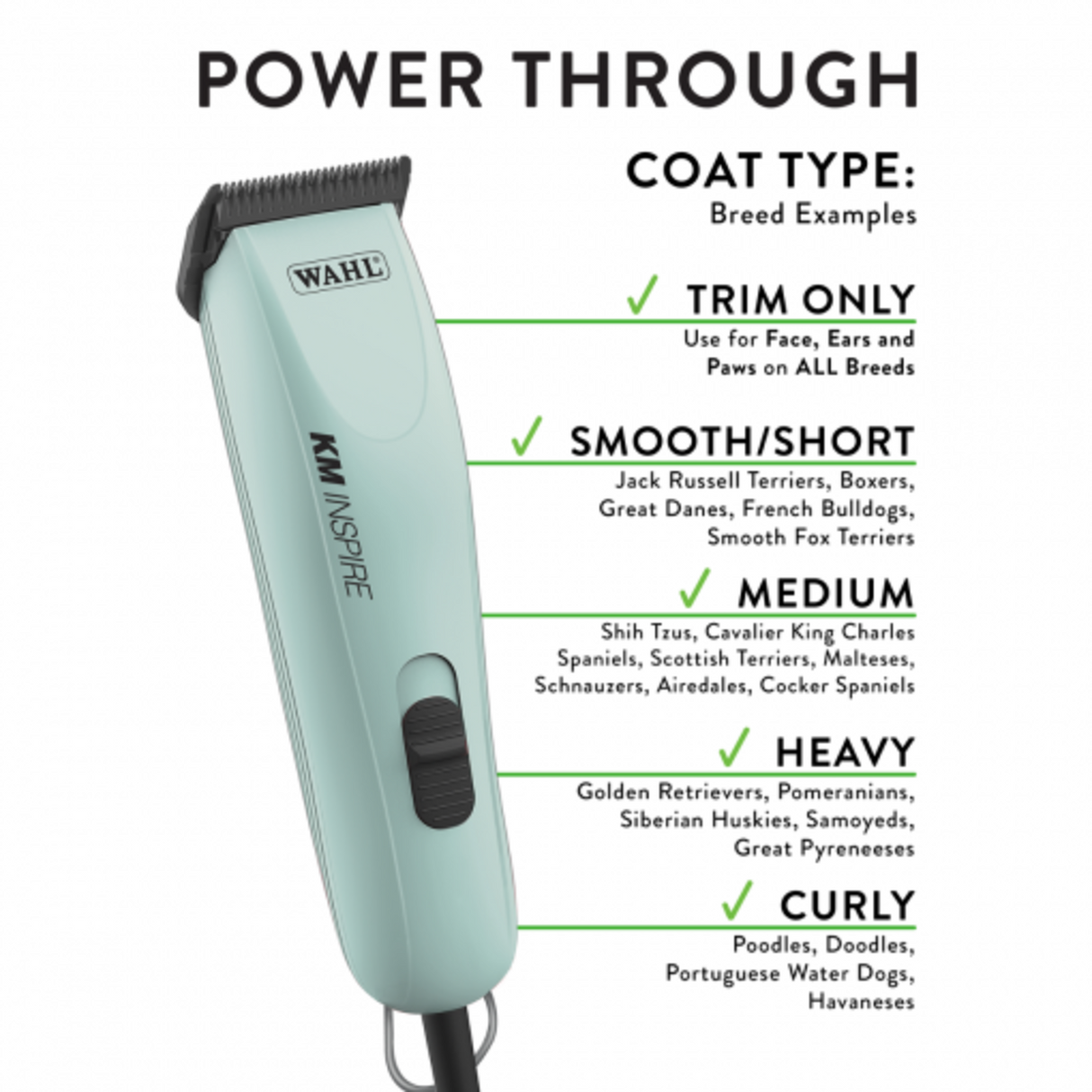 Wahl KM Inspire (2 Speed) Electric Clipper