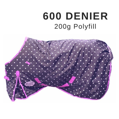 Ascot 600 Denier Winter Rug - Pink-Rugz