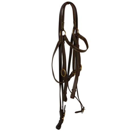 Dark Brown - Barcoo Bridle-Ascot Equestrian
