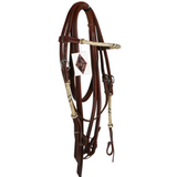 Knotted Rawhide Western Bridle