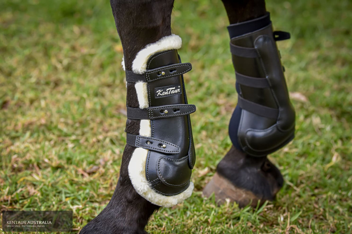 Kentaur ‘Oxford’ Front Sheepskin Show Jumping Boots
